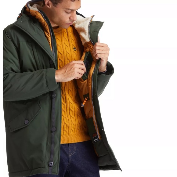 🆕 TIMBERLAND HERITAGE ECORIGINAL DRYVENT PARKA - Picture 6 of 13
